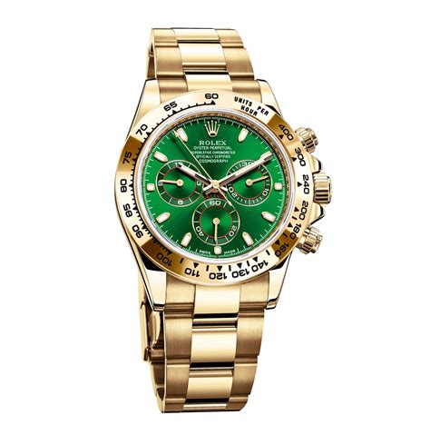 rolex daytona emerald green|Rolex daytona color chart.